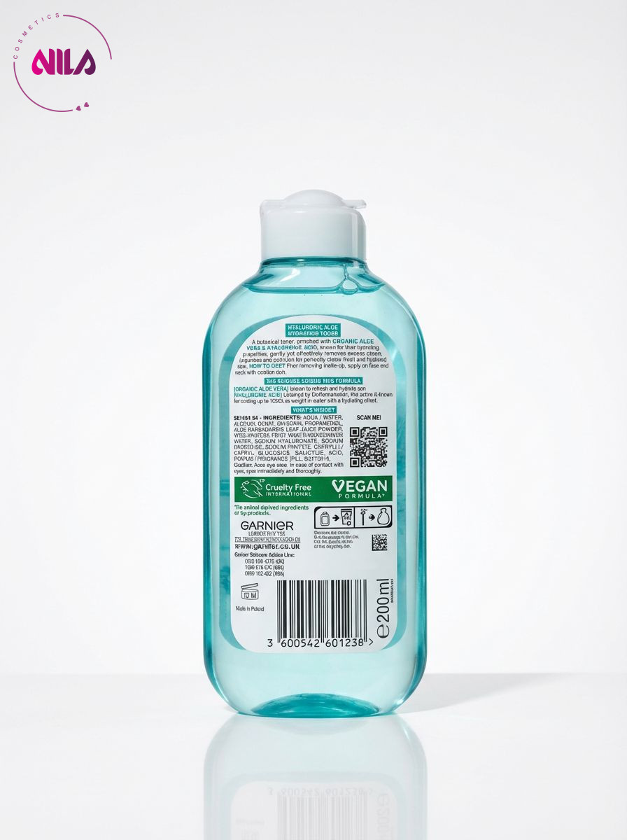 تونر عصاره آلوورا گارنیر مدل 200SkinActive میلی لیتر