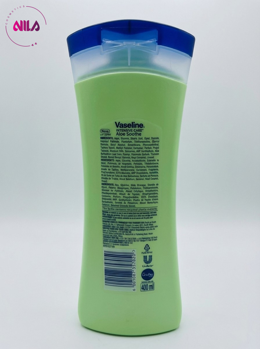 لوسیون بدن آلوئه ورا وازلین